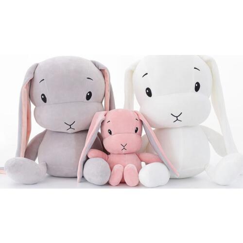 50cm30cm Cute Rabbit Bunny Doll Plush Toys Stuffed Plush Animal Baby Toys Doll Peluche Accompany Sleep Toy Gifts Kids Juguetes