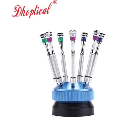 Eyeglasses screwdriver set ,7pcs metal screwdriver set glasses watch digital fix tool good quality