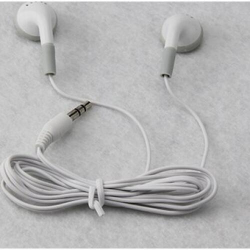 300pcs disposable Cheapest 3.5mm ear cup Ear phones Headphones antenna For phone MP3 MP4 Player for school for students as gift
