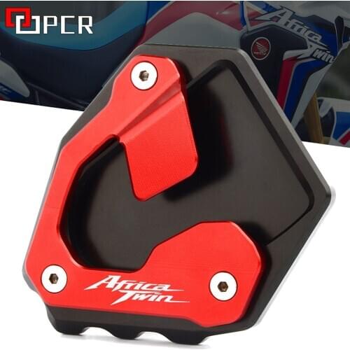 For Honda CRF1000L CRF 1000L Africa Twin ABS/DCT 2015 2016 2017 Motorcycle Kickstand Foot Side Stand Extension Pad Support Plate
