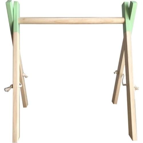 Nordic Simple Wooden Children Room Decorations Newborn Kids Baby Fitness Rack 97BC