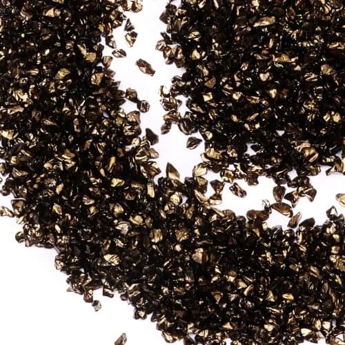 Glass Metal Crushed Stone Filler DIY Decoration Cake Fruit Coaster Filling Decorative Crystal For Epoxy Resin Mold