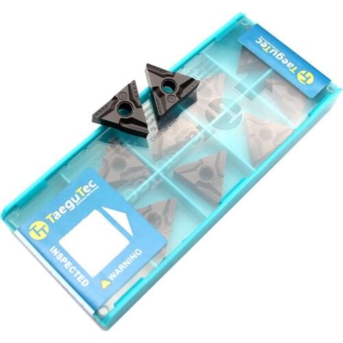 10pcs High Quality TNMG160404 L-VF TT4125 Processing Steel External Turning Tool Carbide Insert Lathe Cutter Tools