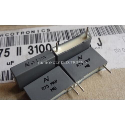 30PCS R75-MKP R75 MKP 0.1UF 250V 400V 630V .1 250 1. 400 .1 630 P=15mm Film Capacitor