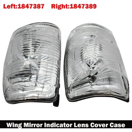 BK3113B381AB 1847387 For Ford Transit Mk8 2014-2019 Rearview Mirror Turn Signal Shell Case Wing Mirror Indicator Lens Left Side