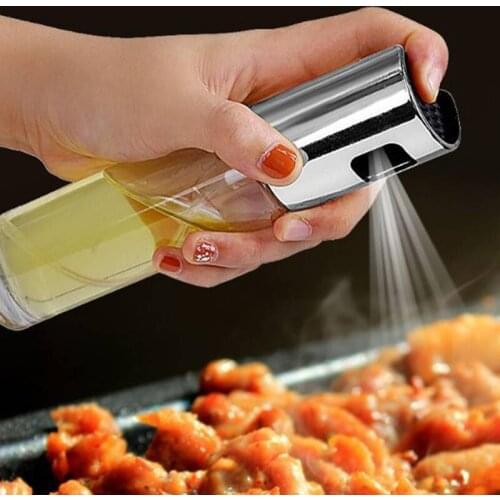 Fuel Injection Bottle Oil Sprayer Cooking 100ml Kitchen Tool Liquid Seasoning Container Home Kitchen Supplies Herb Spice Tool