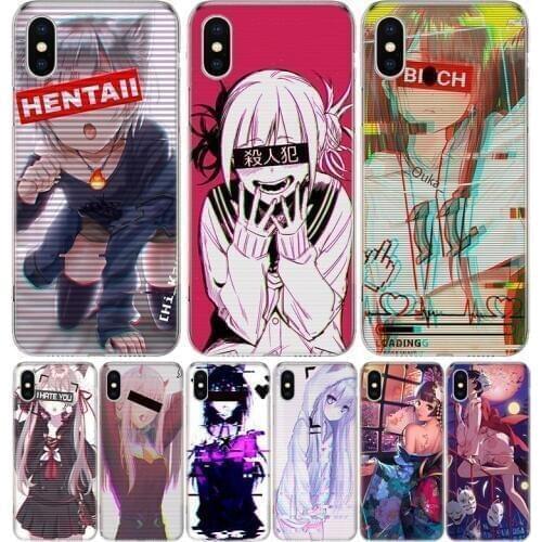 Vaporwave Space Anime Cover Phone Case For iPhone 11 12 Mini Pro 7 6 X 8 6S Plus XS MAX + XR 5S SE 10 Ten Art TPU Coque Capa She