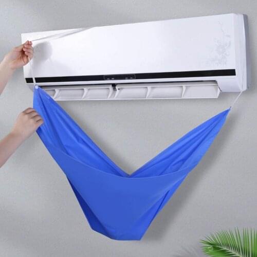Air Conditioner Cleaning Cover Air Conditioning Dust Washing Bag Leakproof Cleaner Bag Splash-proof Practical Cleaning Tool