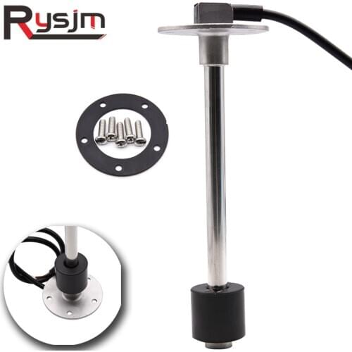 Fuel Level Gauge Sensor 300mm 350mm 400mm 450mm Fuel Sender Unit Motorcycle Boat Car Liquid Water Level Sensor with 0~190 ohm