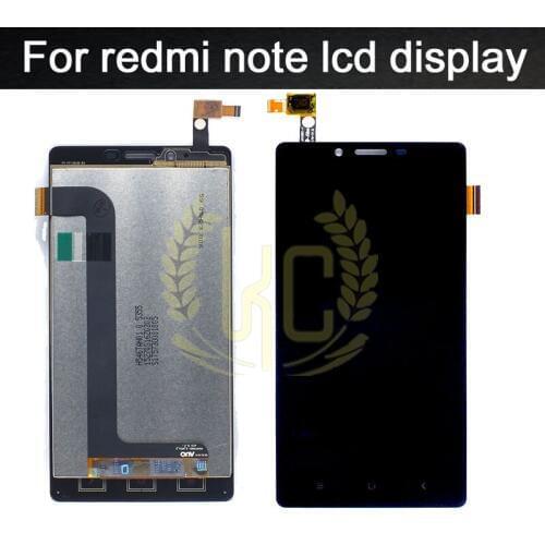 For Xiaomi Redmi Hongmi Note 1 Note1 LCD Display+Touch Screen Digitizer Assembly Parts 5.5'' For Note 1 3G 4G With Frame