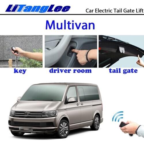 LiTangLee Car Electric Tail Gate Lift Tailgate Assist System For Volkswagen For VW Multivan 2012~2016 Remote Control Trunk Lid
