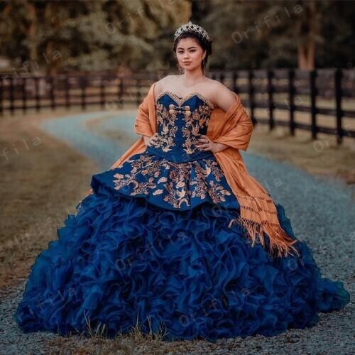 Royal Blue Sweet 15 Birthday Party Dresses Appliques Lace Sweet 16 Dress Graduation Quinceanera Evening Gowns Custom Made