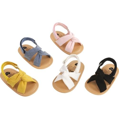 0-18M Summer Baby Girl shoes Velvet Sandals Clogs Casual Newborn Infant Baby Girls Shoes