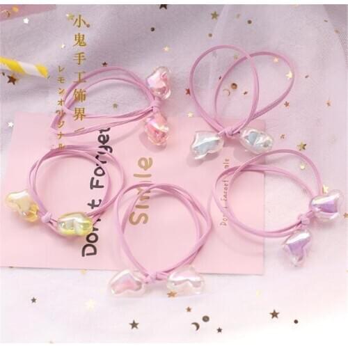 Lolita Cute Star Hair Circle Sweet Hair Rope Girl Hair Accessories D265