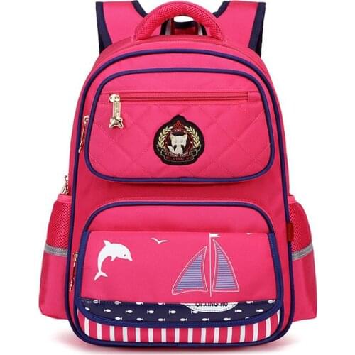 New Fashion Cartoon School Bags Backpack for Girls Boys Bear Cat Design Children Backpack Mochila Infantil Grade 1-5 KL952