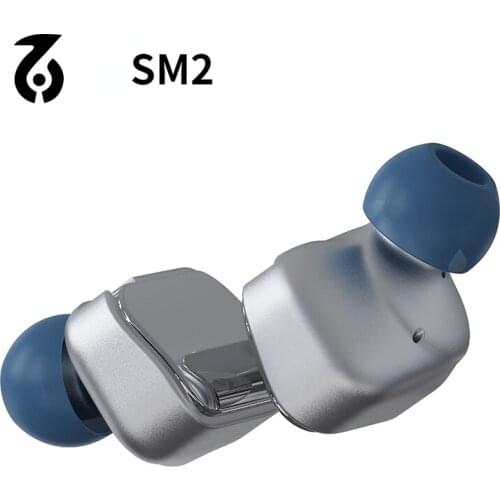 SonicMemory SM2 Earphones HiFi Headset Wired Dynamic Earbuds