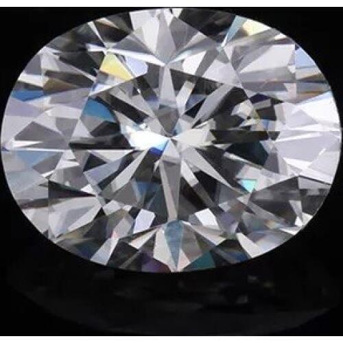 Test positive 3x5~8x10mm Oval shape E moissanites loose stone for engagement ring bead for jewelry making White Stone
