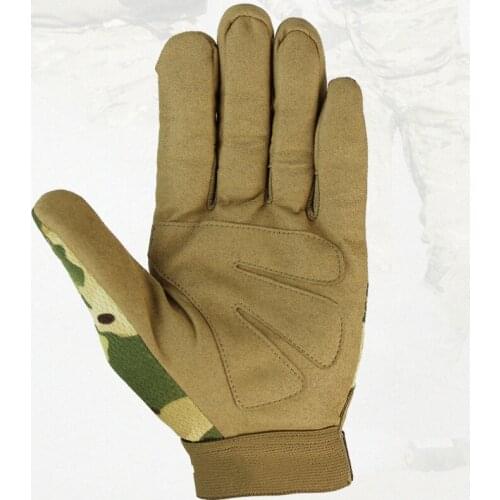 Airsoft Shoot Combat Anti-Skid Bicycle Gloves Army Military Tactical Gloves Men Winter Full Finger Hard Knuckle Gloves Paintball