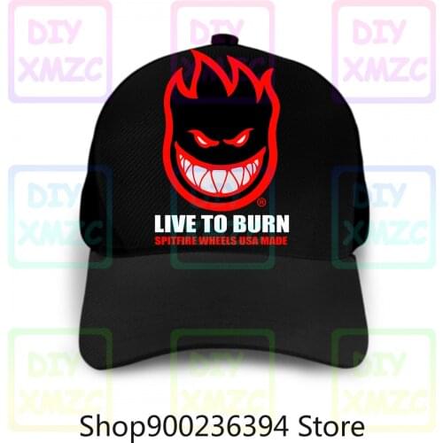 Vintage Hats Spitfire Baseball Cap Wheels Skateboard