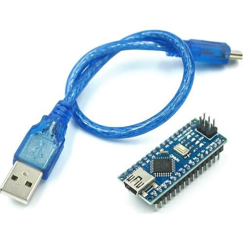 10PCS Nano With the bootloader compatible Nano 3.0 controller for arduino CH340 USB driver 16Mhz Nano v3.0 ATMEGA328P