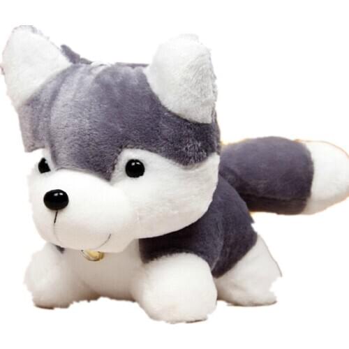 36CM Super cute huskie dog doll for girlfriend plush doll creative gift husky childrens present