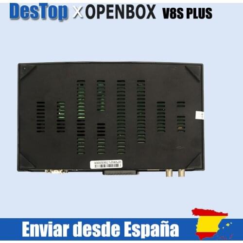 5PCS Openbox V8S PLUs Digital Satellite Receiver With AV Support USB Wifi WEB TV Biss Key 2xUSB Youporn CCCAMD SOLOVOX
