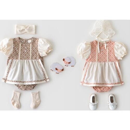 Angoubebe 202H28 Baby Girls Dress Fashion Kids Party Wear Summer Dresses Conice Girls Dress