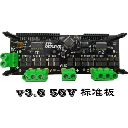 ODrive Hardware High Performance Brushless Motor Controller BLDC_FOC_VESC_AGV_3D Printing