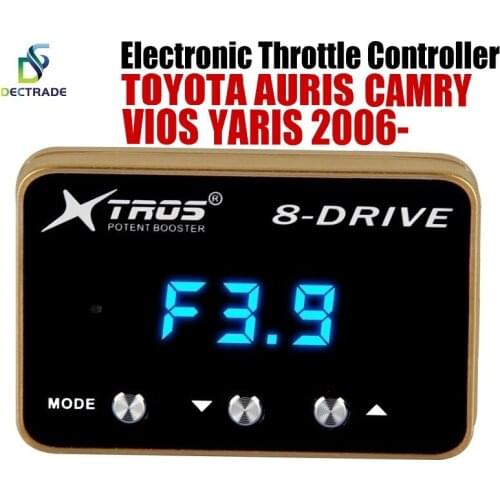 Car Electronic Throttle Controller Racing Accelerator Potent Booster For Toyota Auris Camry Vios Yaris 2006- Petrol Tuning Parts