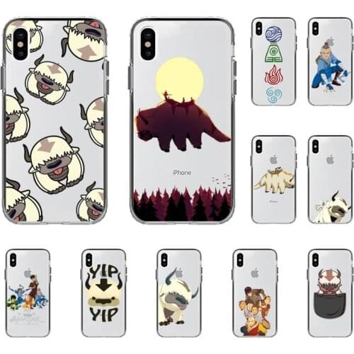 TOPLBPCS Anime avatar the last airbender Phone Cases for iPhone 8 7 6 6S Plus X 5S SE 2020 XR 11 12 pro XS MAX