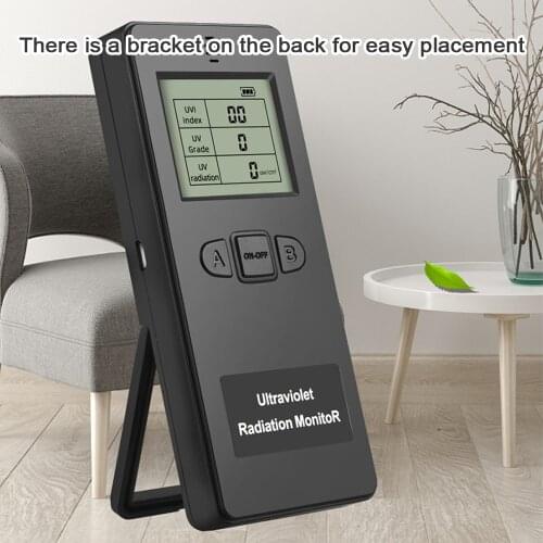 Digital Ultraviolet Radiation Detector Ultraviolet UVI Meter Radiometer Tester Protective Equipment Testing With LCD Display