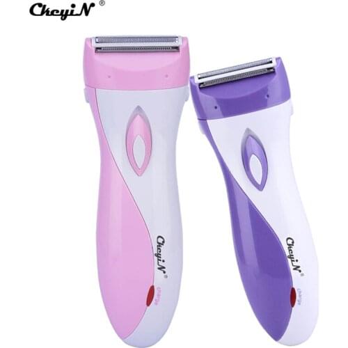 Rechargeable Lady Shaver Washable Hair Trimmer Bikini Shaving Knife Female Armpit Hair Removal Machine Scraping Private Parts