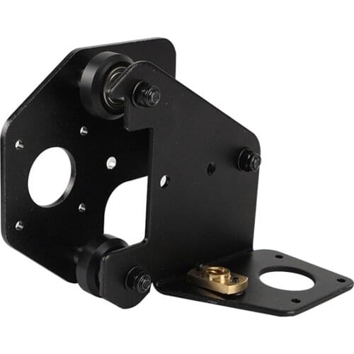 For CREALITY CR-10 S4/S5 3D Printer Accessories X Right/Left Axis Motor Bracket Support Mount Stand Holder With Pulley T8 Nut