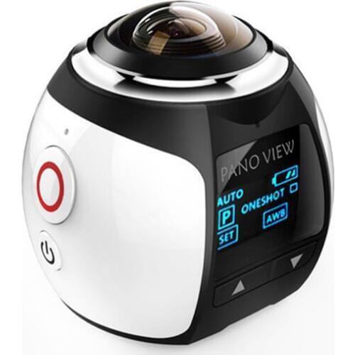 Multi-Color Wide Angle Fish Eye Lens WIFI Camera with LTPS LCD & Max 720P@120fps & IPX8 for 30M Underwater Diving Free App View