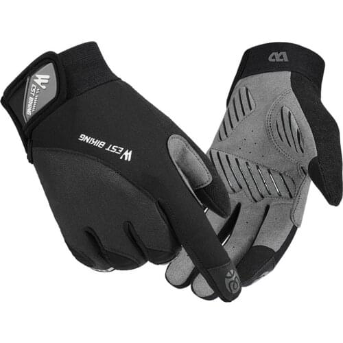 Cycling Gloves Bicycle Touch Screen Riding MTB Bike Glove Absorbing Sweat Motorcycle Bike Clothing Outdoor Sports Protector