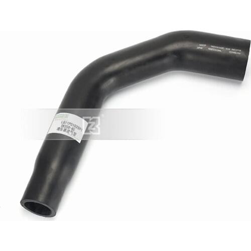For excavator Kobelco SK250-6E turbocharger intake pipe LQ11P01029P1 turbocharger rubber air pipe