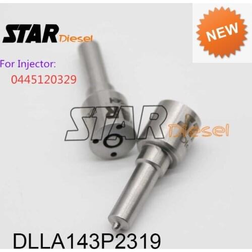 STAR Diesel Common Rail Auto Spare Parts DLLA143P2319 Fuel Injector Nozzle Tips DLLA 143 P 2319 For 0445120329
