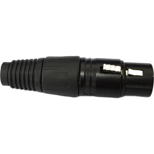 2pcs Cannon XLR Connector female 3-pole for Microphone Cannon soldering terminal