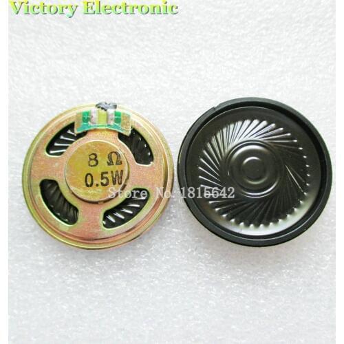 4PCS/Lot New 8 ohm 0.5W Horn speaker 40MM 4CM diameter 8R 0.5W Small loudspeaker Wholesale Electronic