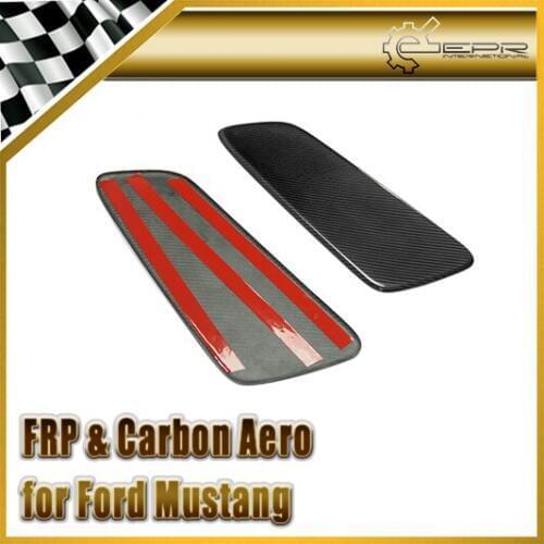 Car-styling For Ford 2015 Mustang Carbon Fiber Rear Seat Side Trim(For LHD only)