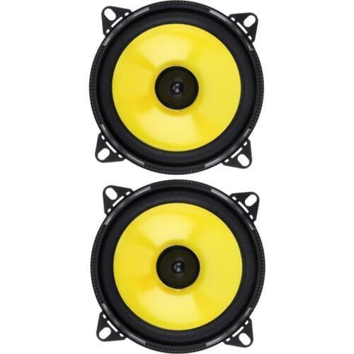 1Pair 4" 60W 2 Way Car Speaker Full Range Frequency Auto Stereo Audio Loud Speaker Automotive Automobile Loudspeaker