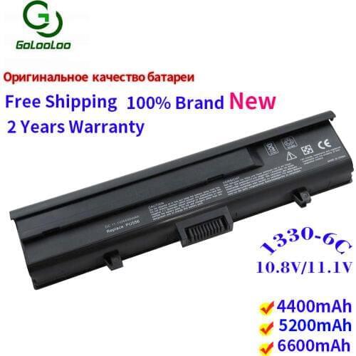 Golooloo 6 cells New laptop batter for Dell inspiron 1318 13 XPS M1330 CR036 TT485 312-0566 0CR03 0WR053 312-0567 WR053 PU563