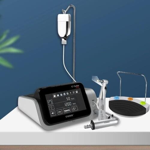COXO SOCO C-Sailor Pro Big Touch Screen Dental Implant System with Optic Fiber Contra Angle