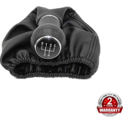 For Volkswagen VW Caddy 1997 1998 1999 2000 2001 2002 New 5 Speed Car Gear Shift Knob Leather Boot