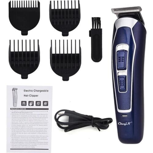 Electric Hair Clipper Rechargeable Low Noise Hair Trimmer Hair Cutting Machine Beard Shaver Trimer For Men Barber Hair Shaving