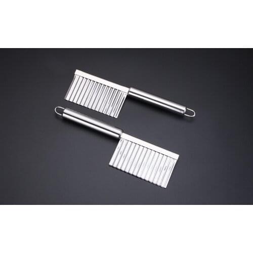 1PC Potato Wavy Edged Tool Peeler Cooking Tools kitchen knives Accessories Stainless Steel Kitchen Gadget Vegetable Tools PM