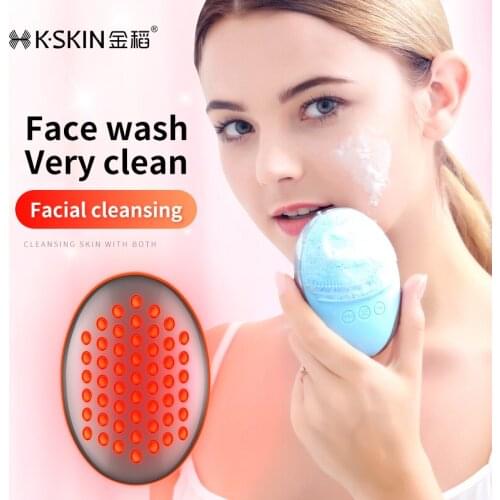 K.SKIN Cleaning and Rejuvenating Two in One High-end Cleanser Massager for face ultrasonic cleaning