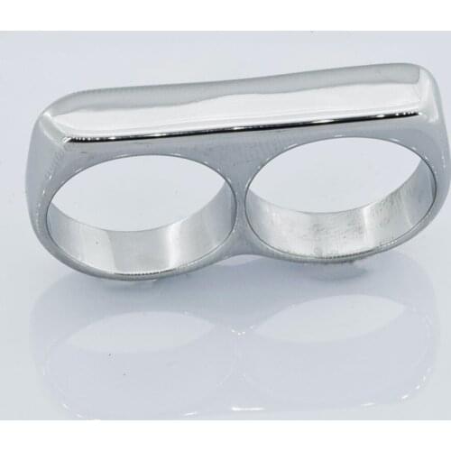 FANSSTEEL Stainless Steel Jewelry Bullet Shape Band Ring FSR12W95