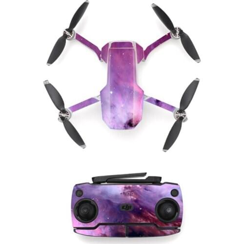 Beautiful Starry Sky Style Skin Sticker for DJI Mavic Mini Drone And Remote Controller Decal Vinyl Skins Cover 7 Style Available