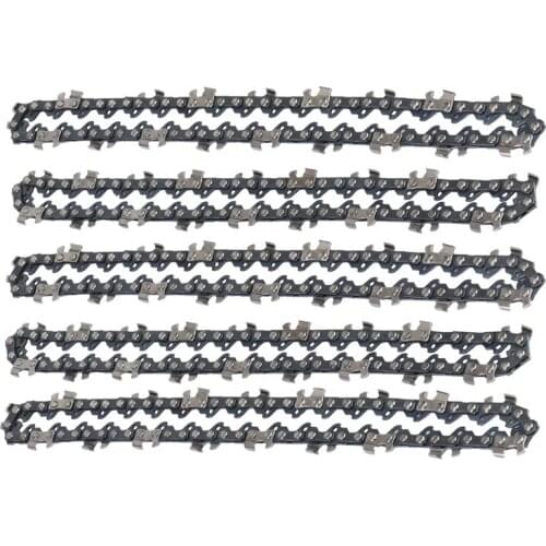 Mini Chainsaw Chain 6 Inch Chainsaw Chain Guide Saw Chain Replacement Portable Saw Chain